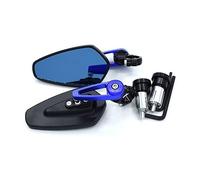 Para Honda CB1000R CB1000RR CB1100 CB1300 CBF1000 CBF600/S Universal 7/8 "22mm Manillar De Motocicleta Espejos Retrovisores De Aluminio(Azul)