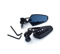 Para Honda CB1000R CB1000RR CB1100 CB1300 CBF1000 CBF600/S Universal 7/8 "22mm Manillar De Motocicleta Espejos Retrovisores De Aluminio(Negro)