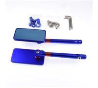 Para Honda CB1000R / CB1300 / CB600F Hornet / CBF600 / CB400 / CBR125R / CBF125 Espejo Retrovisor Lateral CNC Para Motocicleta(Azul)