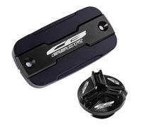 Para HONDA CB650R CBR650R CBR 650R CB 650R Tapa Tanque De Líquido De Frenos Delantero De Motocicleta Y Accesorios De Protección Cubierta De Puerto De Llenado(CB650R Black)