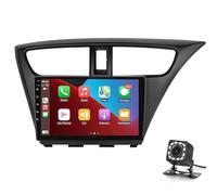 Para Honda Civic 2012-2017 unidad principal de estéreo para coche Android 14 con pantalla táctil Autoradio de 9 pulgadas multimedia CarPlay Android Auto Bluetooth radio para coche GPS y navegador sate