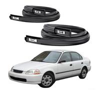 Para Honda Civic 4D Kit de moldura de techo 1996 1997 1998 1999 2000 juego de molduras de dos piezas diseñado para ubicaciones de montaje de fábrica