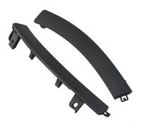 Para Honda CR-V 2007-2011 par de molduras de arco de rueda de parachoques delantero, tira de plástico negro izquierda y derecha compatible con OEM 71103-SWA-A00 y