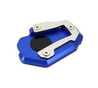 Para Honda CRF1100L 2020-2025 motocicleta CNC soporte pie | Extensión del soporte lateral, placa de ampliación de soporte(Azul)
