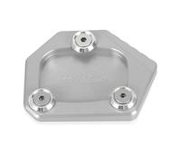 Para Honda Crossrunner 2016-2023 XL650V Transalp 2000-2007 XL600V Transalp VFR800X Soporte Lateral De Motocicleta Ampliar Soporte De Placa De Extensión(Plata)