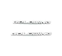 para Honda Goldwing Gold Wing 1800 GL1800 GL1500 GL1200 GL1100 GL1000 3D Emblema Insignia Calcomanías Pegatina (Color : Silver, Size : Normalcy)