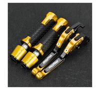 para Honda MSX125 GROM MSX 125 2013-2023 Empuñaduras De Motocicleta Palancas De Embrague De Freno Extensibles Extremos De Puños De Manillar(Design G)