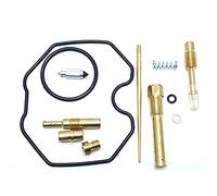 Para HONDA NX250 AX-1 Kit de reparación de carburador Piloto Piloto Principal Jet Float Aguja Aguja Tornillo Junta O-Ring Carb Reconstrucción Conjunto