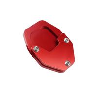para Honda para FORZA750 NSS 750 2021-2025 Extensor de Soporte | Extensión del soporte lateral, placa de soporte de la almohadilla del pie(Rojo)