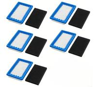 Para Honda para GXV140 HR Series 5 filtros de aire y prefiltros de repuesto para cortacésped y modelos de motor pequeño