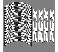 para Honda Pcx 125 150 160 Pcx125 Pcx150 Pcx160 16 Uds, Pegatinas Reflectantes para Llantas Pcx, Juego De Calcomanías para Ruedas Decorar (Color : White Set)