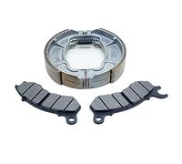 Para Honda PCX125 2010-2017 PCX150 2012-2017 Zoomer-X 2013-2020 PCX 125 150 Scooter Freno y trasero Pastillas de freno Juego de zapatos (Color : Front and Rear)