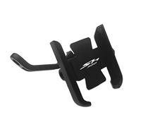 para Honda SH300 SH 300, Accesorios para Motocicleta, Manillar, Soporte para Teléfono Móvil, Soporte para GPS (Color : Mirror Type Black)