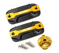 Para HONDA X-ADV 750 XADV X ADV 300 1000 2017-2024 Accesorios Para Motocicletas Tapa Del Depósito De Líquido De Frenos Tapa De Llenado Aceite Del Motor(1Set Gold)