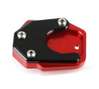 Para Honda XL700V Transalp 2008-2013 2011 2012 XL650V Transalp 2000-2007 XL600V Transalp Soporte Lateral De Motocicleta Ampliar Soporte Placa De Extensión(Rojo)