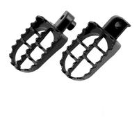 Para Honda XR50R CRF50 CRF70 CRF80 CRF100F Para Yamaha PW50 PW80 TW200 Reposapiés De Motocicleta Reposapiés Antideslizantes Pedales Todoterreno(Negro)