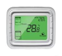 Para Honeywell T6861h2wg Digital LCD termostato ventilador bobina controlador Ac220v 3a plástico verde para dispositivo de montaje en superficie para calefacción refrigeración y regulación de modo