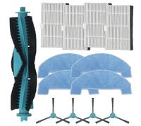 Para Honor Choice Robot Cleaner M1 - Juego de piezas con cepillo de rodillo, filtro de cepillo lateral y paño de fregona accesorios de repuesto para mejorar los resultados de limpieza (A)