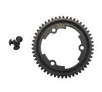 Para Hot Racing Harden Steel 50T 1Mod Main Spur Gear para RC Coche 1/5 X-Maxx 1/7 XO-1 1/10 E-Revo VXL New MAXX A
