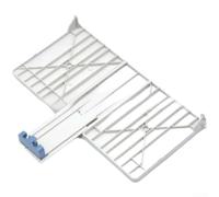 Para HP 1018 1020plus 1010 1012 1015 Bandeja de entrada de papel compatible PVC Material Ingeniería Tamaño estándar (blanco)