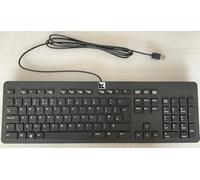 Para HP Business Slim 803181-031 USB teclado con cable negro UK Inglés KU-1469
