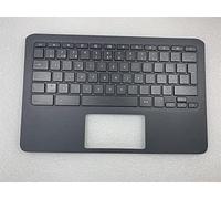 Para HP Chromebook 11A G6 L92224-A41 Teclado belga Bélgica Palmrest Top Case Cover Cover
