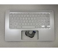 Para HP Chromebook 14-CA L18481-B31 L17094-B31 Europian Inglés Teclado Palmrest