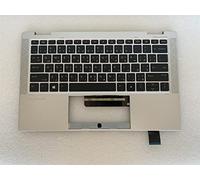 para HP Elitebook x360 1030 G7 M16981-171 Árabe Americano Teclado Eeuu Teclado Reposamanos