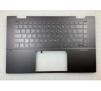 Para HP Envy X360 15-EY N12507-B31 N15946-B31 N12507-001 N15946-001 - Reposamanos de teclado internacional inglés de EE. UU