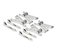 para HPI para Savage 21 25 SS 3.5 4.6 para Flux X XL 1/8 Aluminio Delantero Trasero Superior Inferior Brazo Suspensión Completo 85238 Piezas Coche RC Balancines