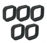 para HPLIVE 5 piezas Filtro de aire Se ajusta a varios desbrozadores, Filtro de aire de esponja para desbrozadoras de 50mm x 43mm, Negro