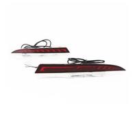 para HR-V para HRV RS 2022 2023 1 par de Luces antiniebla traseras para Parachoques, luz de Freno, Reflector de Intermitente dinámico, Luces indicadoras Laterales dinámicas (Cubierta roja)