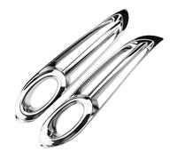 Para HR-V Para Vezel 2014-2020 Parachoques Delantero Parrilla Cubierta De Luz Antiniebla Rejilla Moldura Protector De Luz Antiniebla 2 PCS LIANGYIMEI