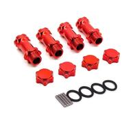 Para HSP 1/8 Truggy RC Car 89108 Rueda 17mm Hexagonal 30mm Más Larga Montaje Mejorado Tapa Para Cubo Piezas Monster Truck A Escala Piezas(Red)