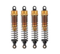 Para HSP 106004 06038 06062 1/10 98mm Amortiguador De Metal 2 O 4 Unidades Para Todoterreno Para Buggy Camión Coche Piezas Actualización Accesorios RC(Yellow,4pcs)