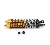Para HSP Para HPI Para LOSI Para Axial 1/8 Para Coche RC Para Buggy Camión Piezas Mejoradas Amortiguador Aluminio 140 Mm Ajustable Con Aceite Amortiguador Rc(Yellow)