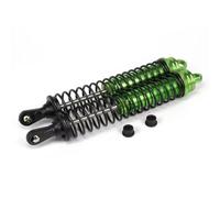 Para HSP Para HPI Para LOSI Para Axial Hop Para Up Hasta 1/8 2 140mm Amortiguador Aluminio Coche RC Unidades Ajustable Aceite Para Buggy Camión Piezas Mejoradas Accesorios RC(Green)