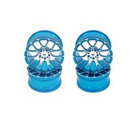 Para HSP Para HPI Para Redcat Para Kyosho Para Sakura Para Tamiya Para TT02 MN86K Llantas Aleación 1/10 RC Drift On Road Para Coches Carreras Piezas(Blue)