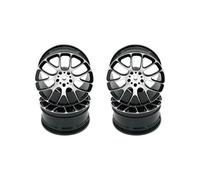 Para HSP Para HPI Para Redcat Para Kyosho Para Sakura Para Tamiya Para TT02 MN86K Llantas Aleación 1/10 RC Drift On Road Para Coches Carreras Piezas(Black)