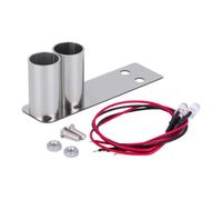 para HSP para HPI para Sakura para Tamiya 1/10 1 Uds Tubo para Escape Escala Acero Inoxidable con Luz RC Drift Piezas Mejora Coche Accesorio Modelos RC
