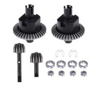 Para HSP Para Redcat Para Volcano 94123 94107 94111 94118 94166 1/10 Kit De Diferencial Y Engranaje Delantero Y Trasero Piezas De Actualización De Coche RC Accesorios RC