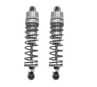 Para Huangbo 1/10 R1001 R1002 R1003 RC Car Accessories Parts Amortiguadores Hidráulicos Delanteros Traseros Metal Mejorados Amortiguador Rc(Silver)