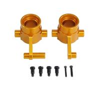 Para HuangBo HZ ZP1001 ZP1002 ZP1003 ZP1004 ZP1006 ZP1007 ZP1008 ZP1009 ZP1010 1/10 Copa Dirección Mejorada Metal Piezas Coche RC Cazoleta DireccióN Rc(Gold)