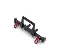 Para HuangBo Para Toys ZP1001 ZP1002 ZP1003 ZP1004 1/10 Parachoques De Metal Modificado Coche RC Piezas De Repuesto Y Reparación Parachoques RC(Black)