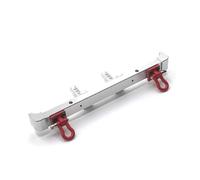 Para HuangBo Para Toys ZP1001 ZP1002 ZP1003 ZP1004 1/10 RC Car Parts Metal Upgrade Refit Rear Bumper Piezas Maquetas RC(Red)
