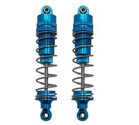 Para Huangbo R1001 R1002 R1003 1/10 Amortiguadores Hidráulicos Delanteros Traseros Mejorados De Metal Accesorios Para Coche RC Piezas(Blue)