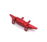Para Huangbo ZP1001 02 03 04 06 07 08 09 10 RC Car Parts Metal Upgrade Parachoques Delantero Accesorios De Control Remoto Piezas(Red)