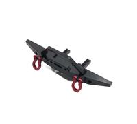 Para Huangbo ZP1001 02 03 04 06 07 08 09 10 RC Car Parts Metal Upgrade Parachoques Delantero Accesorios De Control Remoto Piezas(Black)