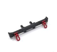 Para Huangbo ZP1001 02 03 04 06 07 08 09 10 RC Car Parts Metal Upgrade Parachoques Trasero Control Remoto Accessories Piezas(Black)