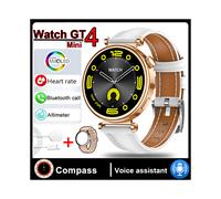 (Para HuaWei Adultgolden Belt) Reloj GT4, nuevo reloj inteligente de moda para adultos, brújula, NFC,